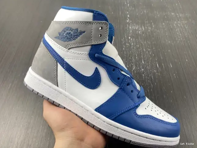 1st Kicks Shoes OG 1 True Jordan DZ5485-410 High Air Blue 0613
